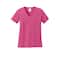 Port & Company® Brights Core Cotton V-Neck Ladies T-Shirt